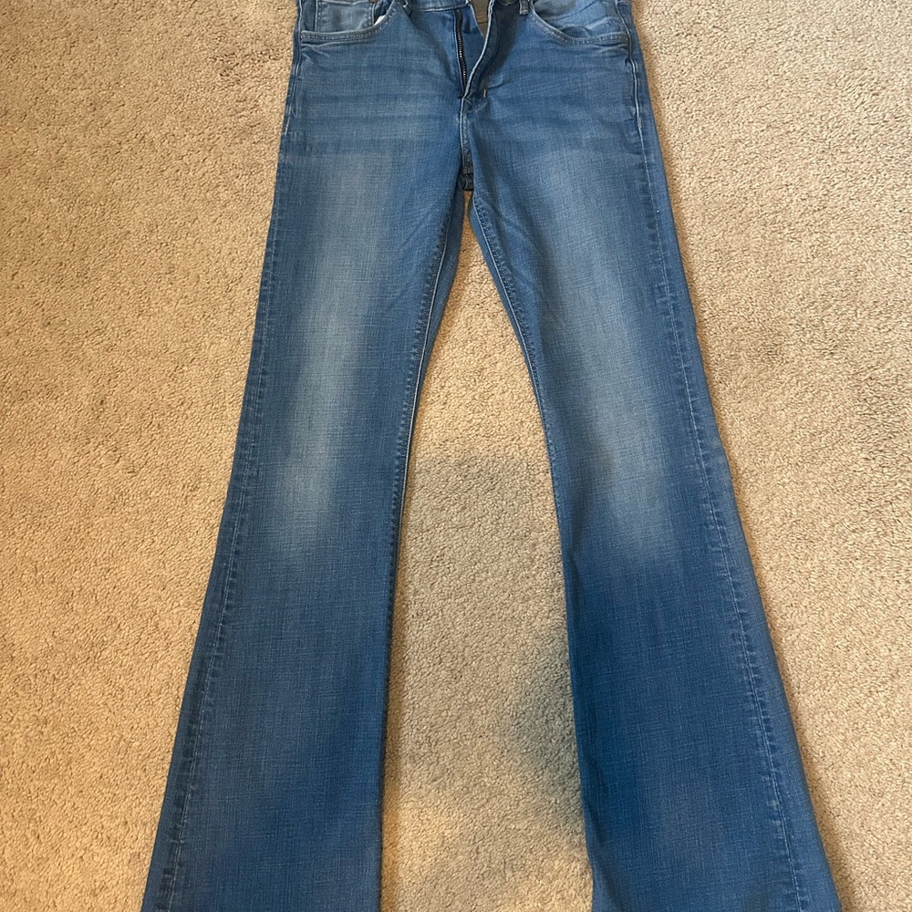 H&M, flare jeans, size 30/32